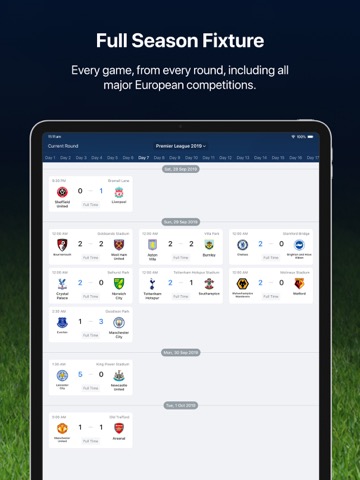 EPL Live for iPad: Footballのおすすめ画像4