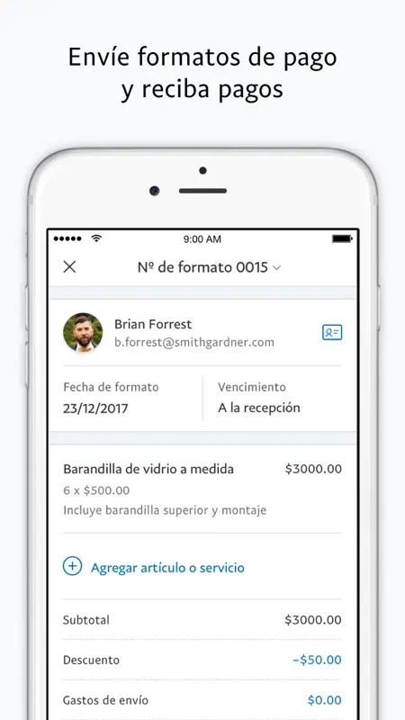 PayPal para empresas screenshot 3 of 5