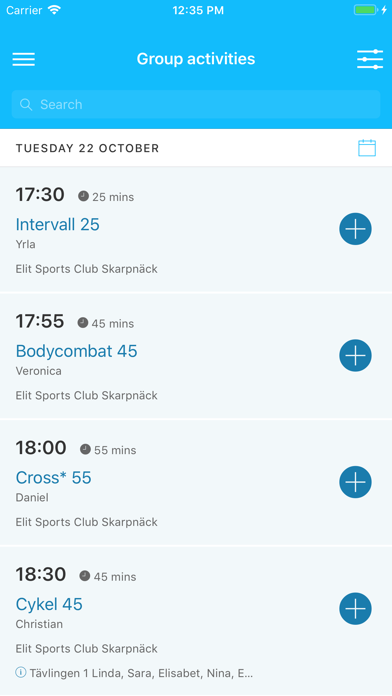 Screenshot #2 pour Elit Sports Club
