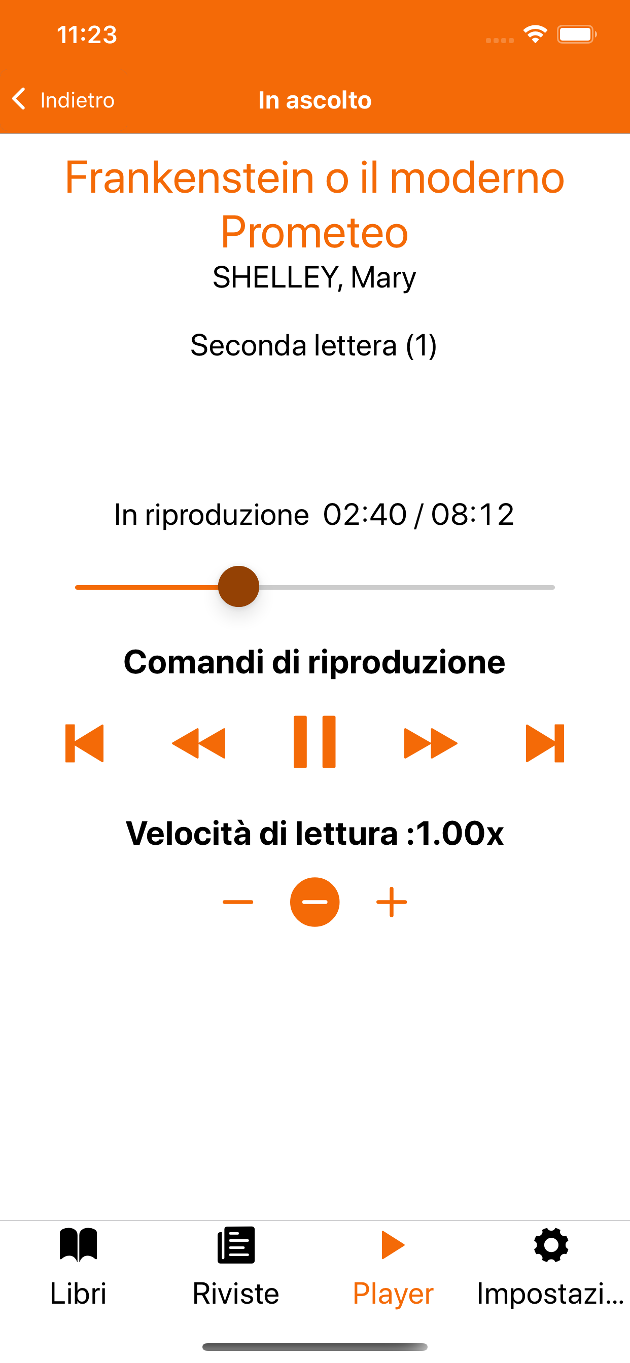 Libro Parlato CILP App