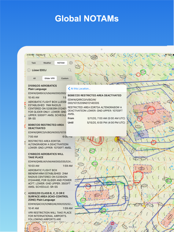 Aufwind: Glider Flight Prep iPad screenshot