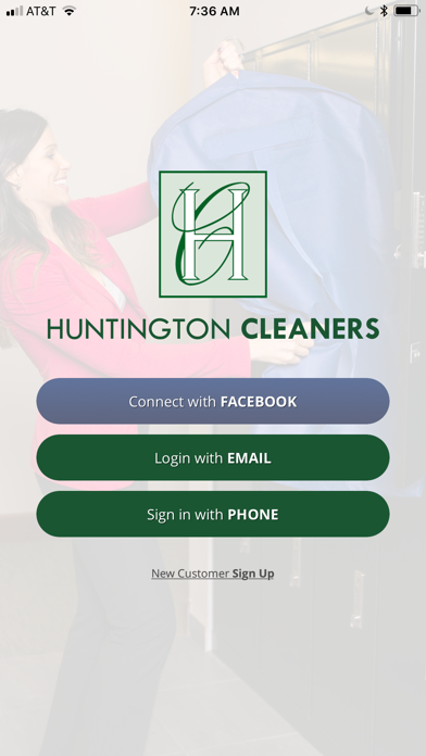 Huntington Cleaners Screenshot