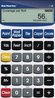 home projectcalc iphone screenshot 2