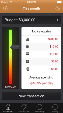 MoneyBook - finance with flairのおすすめ画像1