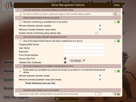 Noise Monitor and Analysis iPad screenshot 5 - Lifestyle app
