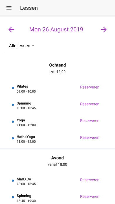 StudioMaxx Vrouwenfitness Screenshot