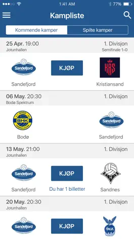 Game screenshot Sandefjord Håndball apk