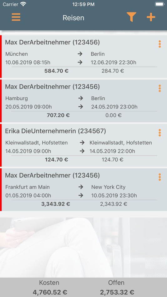 #1. os-Reisekosten (iOS) 由: o-soft Klaus Stumpf e.K.