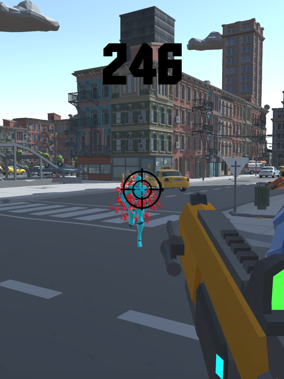 Cyborg Invasion 3D iPad screenshot