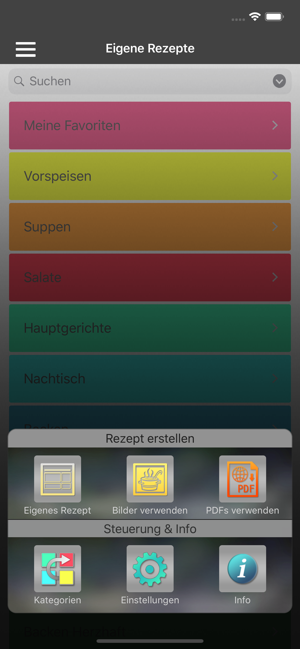 Rezepte selber schreiben app