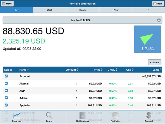 Screenshot #4 pour Stockportfolio Lite