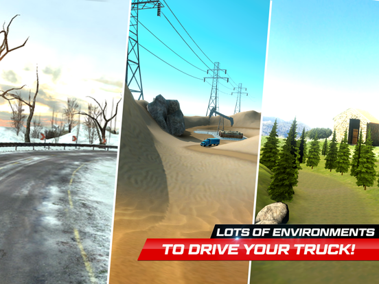 Cargo Dump Truck Driving Pro iPad screenshot