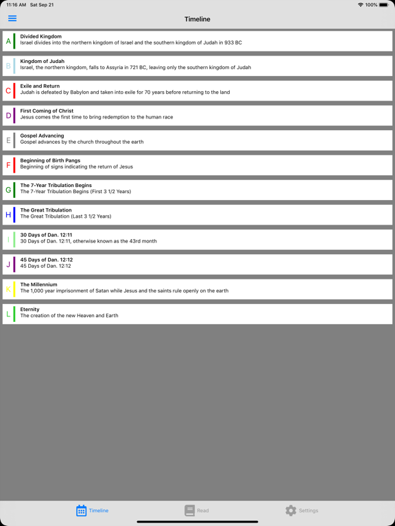 Screenshot #4 pour Biblical End-Times Study Tool