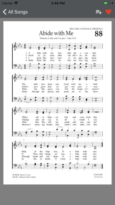 LifeWay Worship Hymnal screenshot