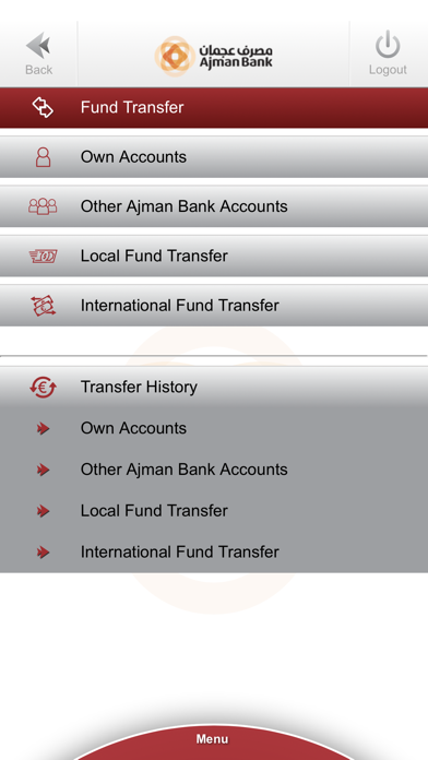 How to cancel & delete Ajman Bank from iphone & ipad 4