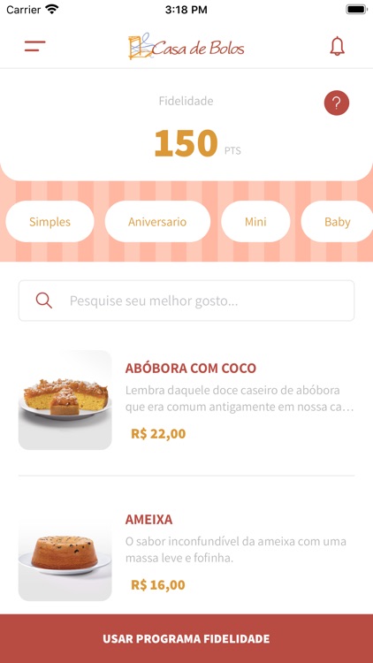 Casa de Bolos Delivery