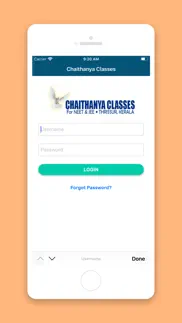 chaithanya classes iphone screenshot 1
