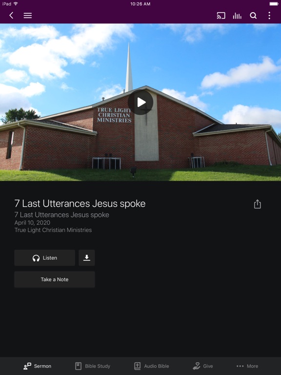 Screenshot #5 pour TrueLight Christian Ministries
