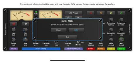 Visual Reverb AUv3 Plugin
