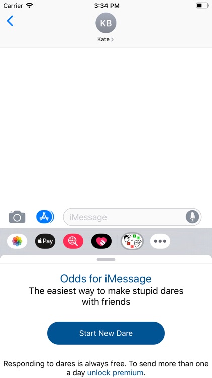 Odds for iMessage