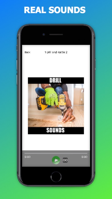 Screenshot #3 pour Drill Sounds and Power Tools