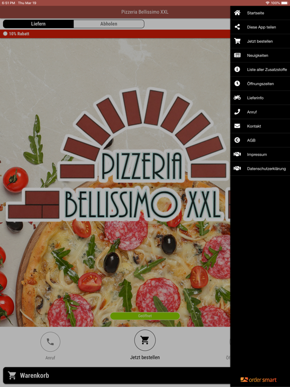 Screenshot #5 pour Pizzeria Bellissimo XXL