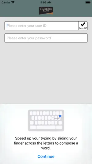 Commerce Bank Biz Mobile screenshot 2