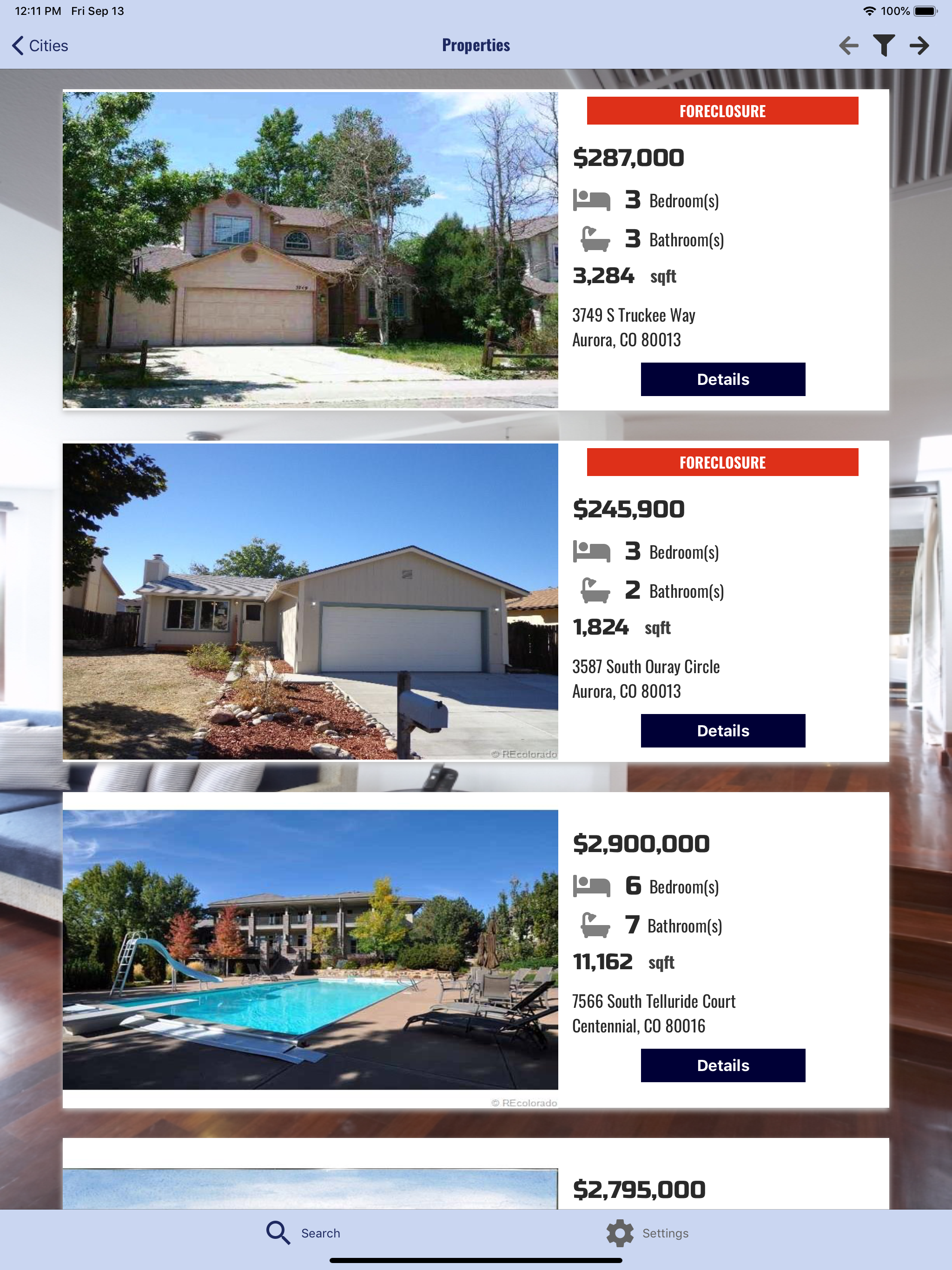 Luxury Foreclosure Search