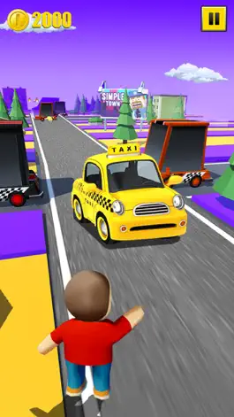 Game screenshot Traffic Taxi Run Game 2019 mod apk