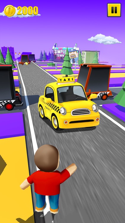 Traffic Taxi Run Game 2019