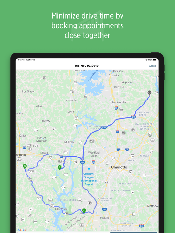 Gazelle: Piano Tech Software iPad screenshot 3 - Business app