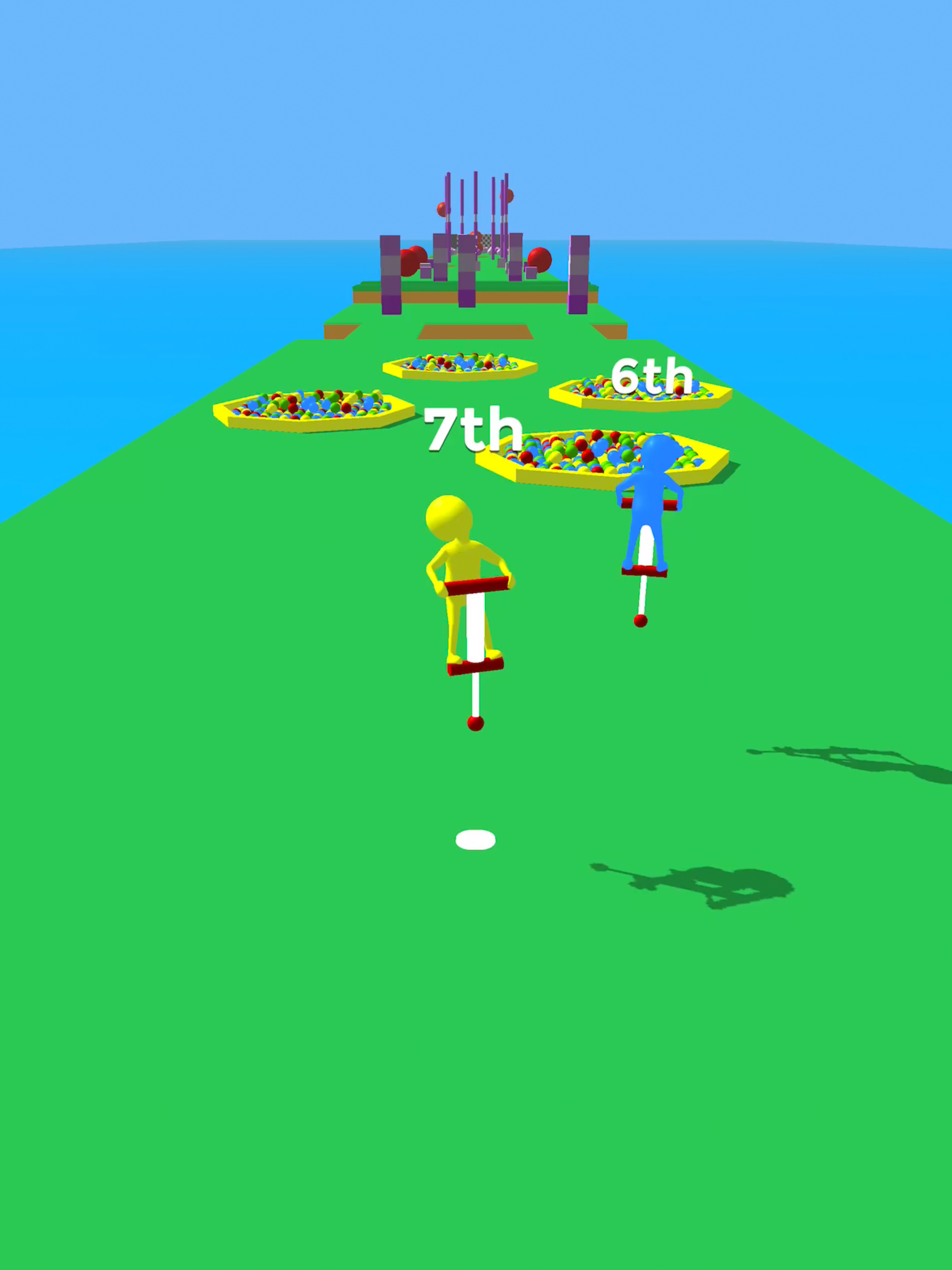 Pogo Race 3D screenshot 6