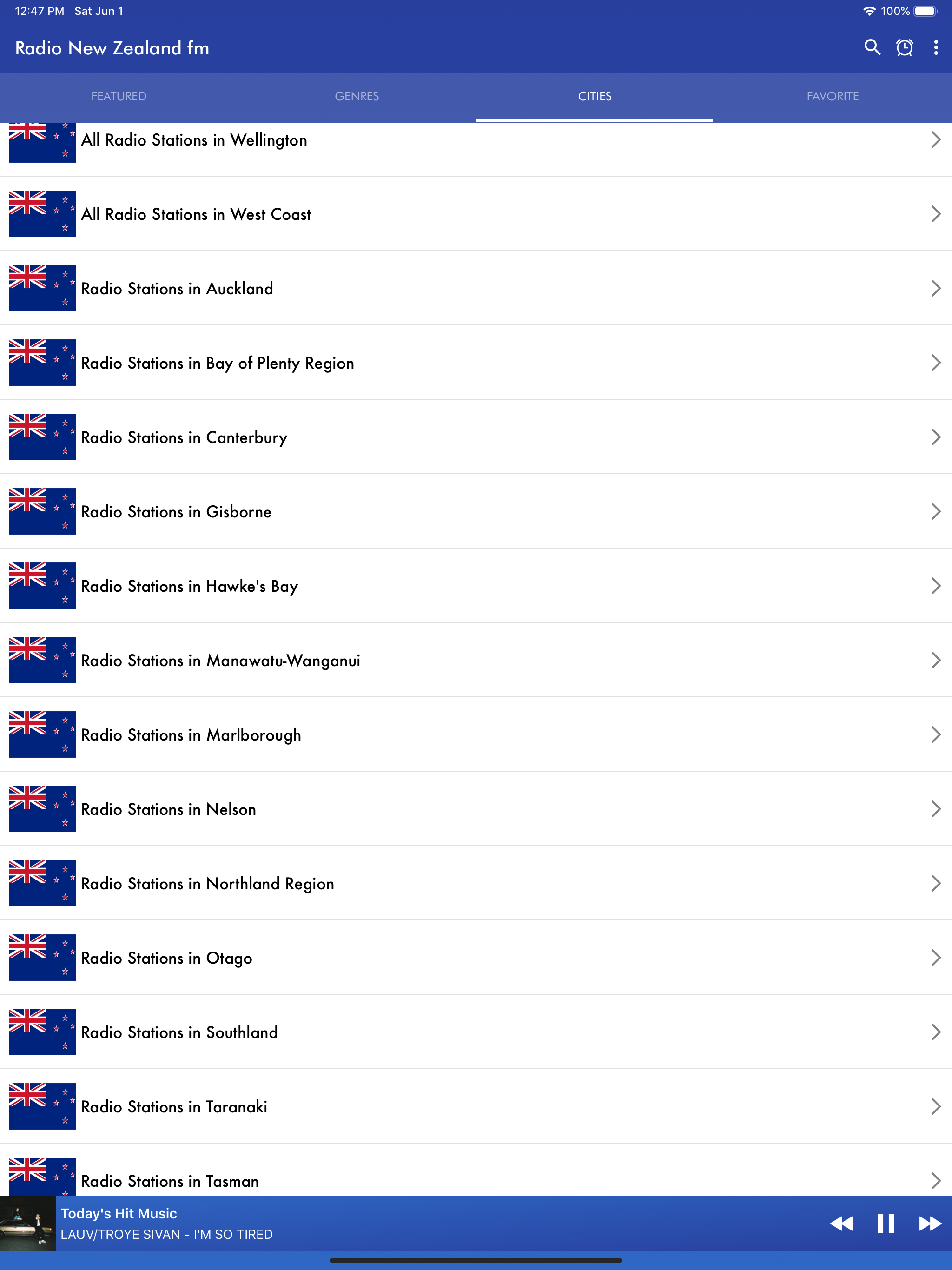 Radio New Zealand fm screenshot 7