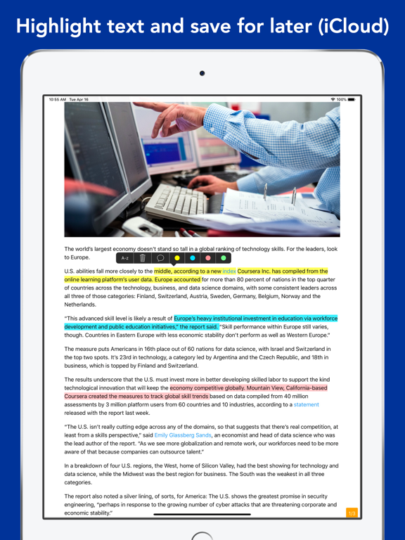 Screenshot #5 pour ReaderView