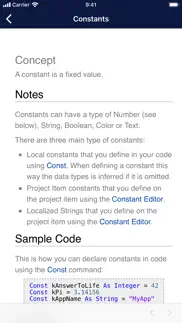 language reference for xojo iphone capturas de pantalla 2