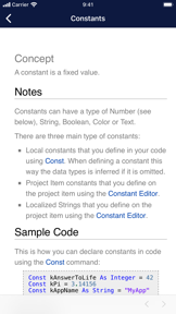 Language Reference for Xojo screenshot