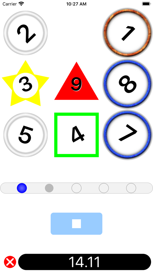 #3. Missing Num (iOS) Podle: Yasuyoshi Ota