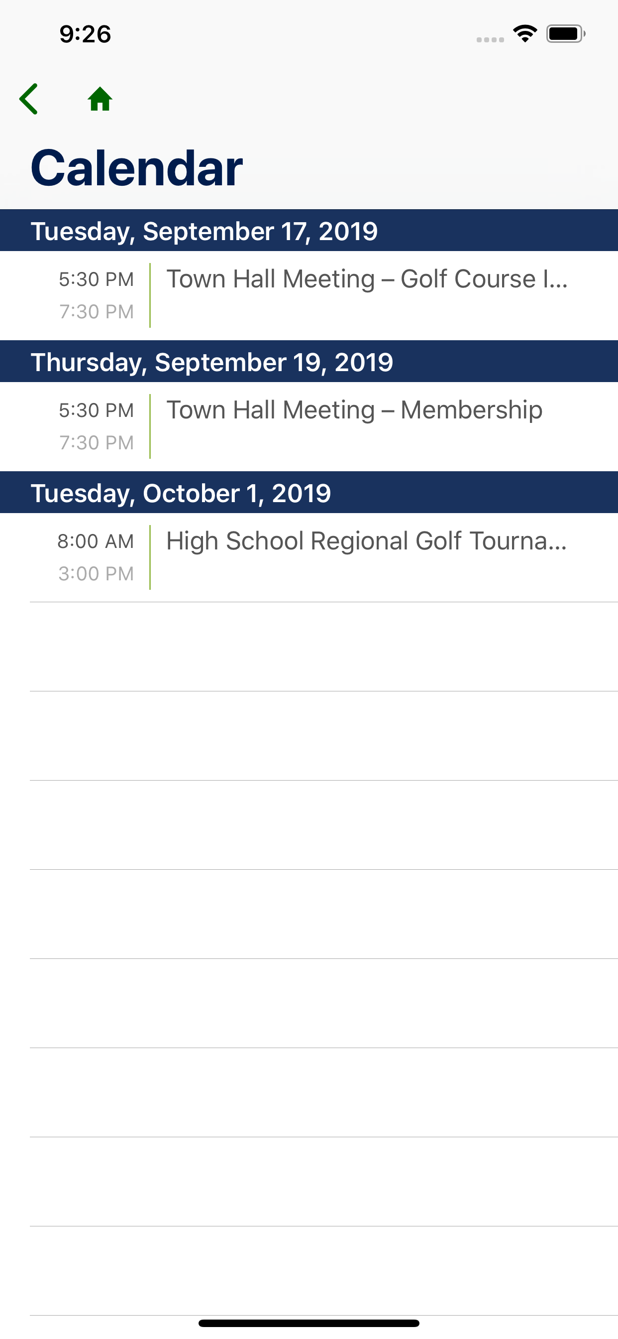 OCC - Owensboro Country Club
