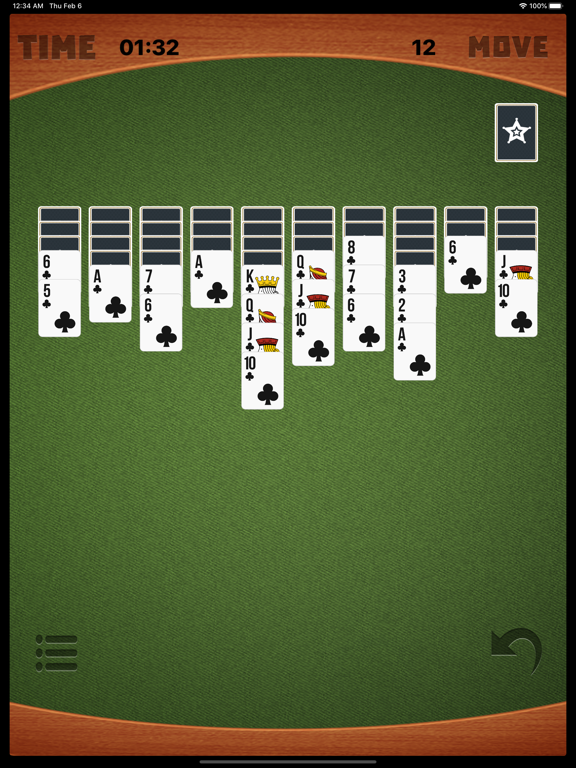 Screenshot #5 pour Spider-Solitaire !