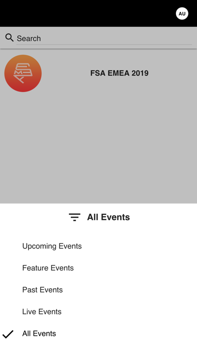 How to cancel & delete EMEA Events from iphone & ipad 2