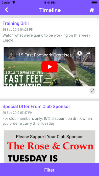 LoveSport Screenshot