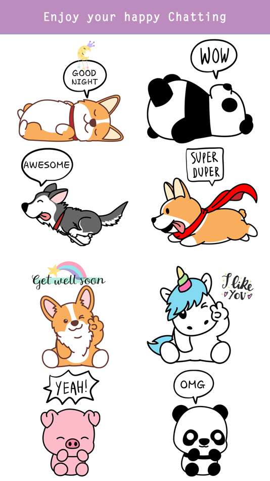 #5. Say it with Lazy Animals (iOS) 由: Sunhee Choi