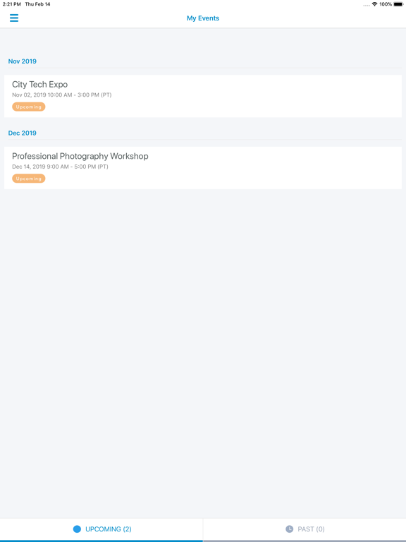 Screenshot #4 pour Eventleaf Guide