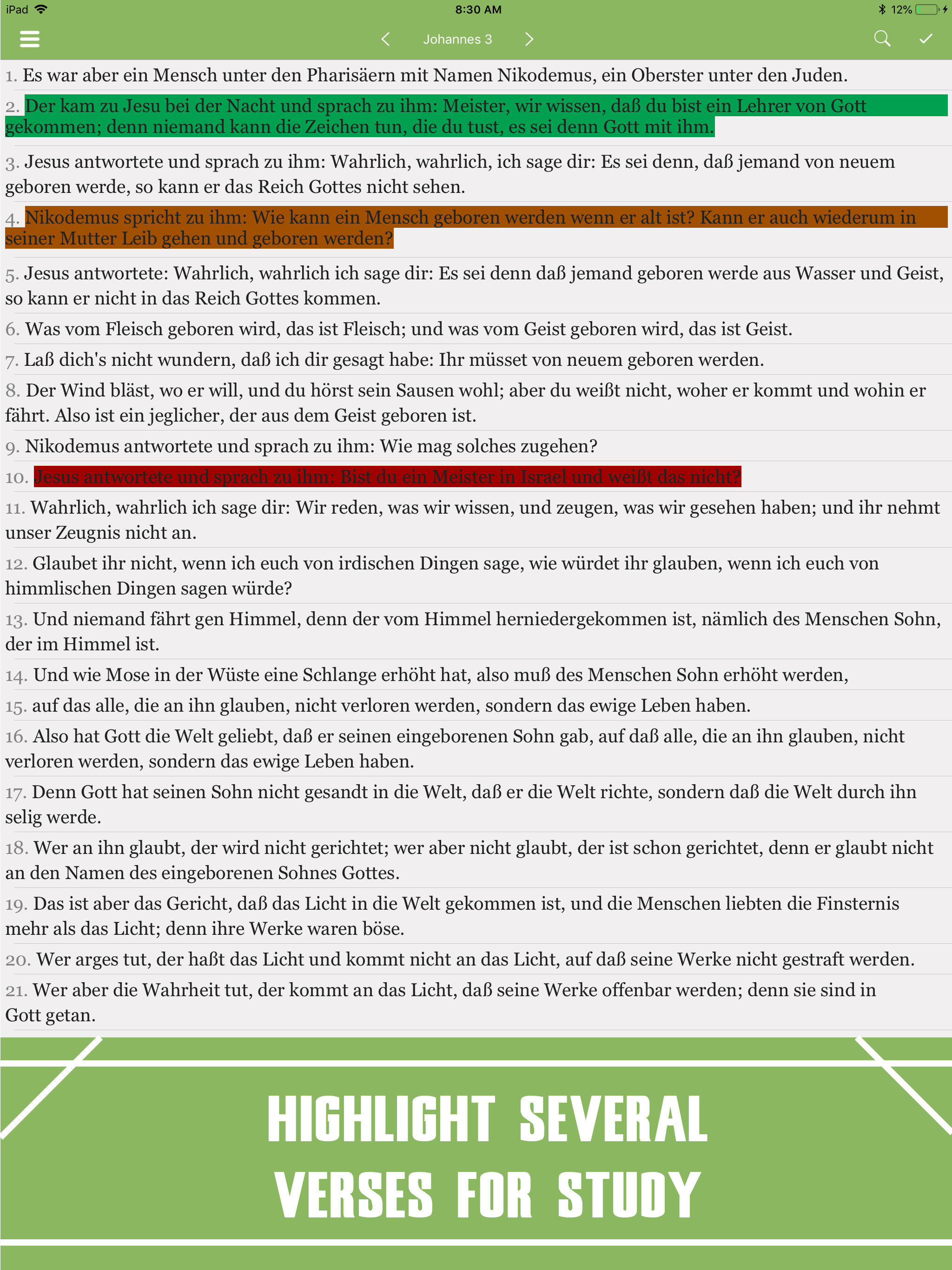 Luther Bibel · screenshot 18