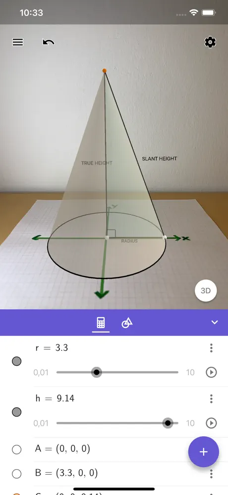 GeoGebra 3D Calculadora