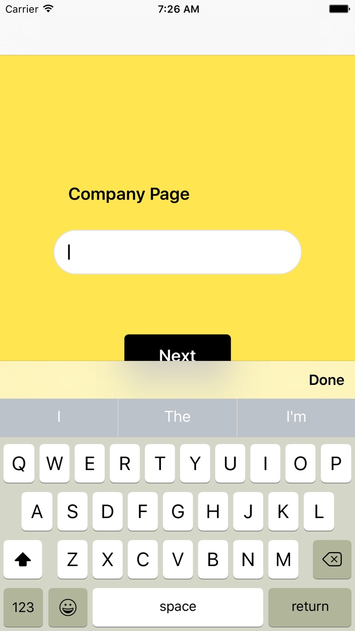 iPhone screenshot