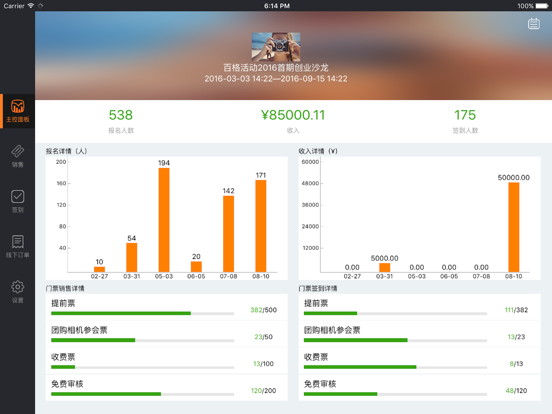 Screenshot #4 pour 百格活动签到