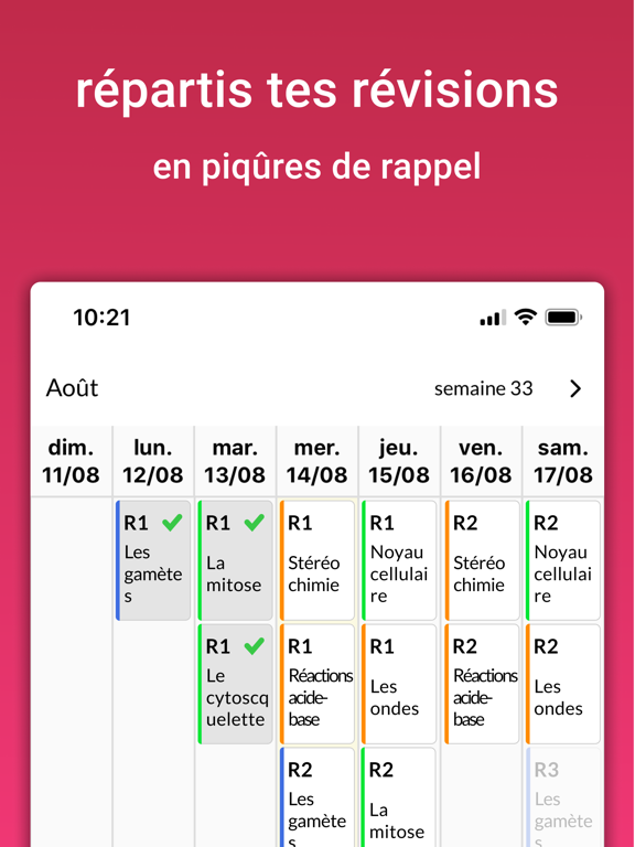 Screenshot #5 pour Réviser avec N'oublie Jamais