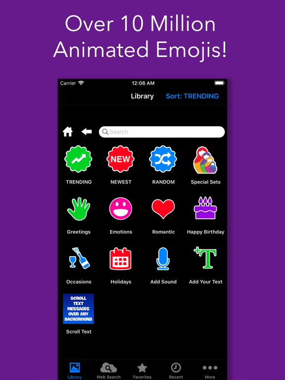 Screenshot #6 pour 3D Animations + Emoji Icons