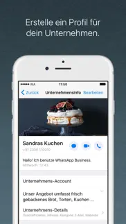 whatsapp business iphone bildschirmfoto 1
